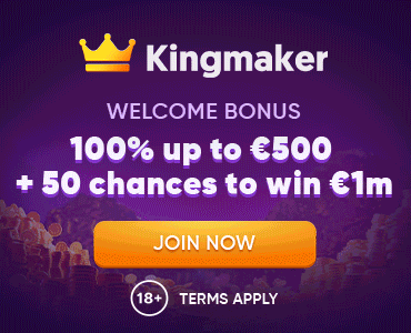 Kingmaker casino bonus