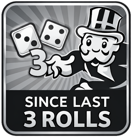 Since Last 3 Rolls